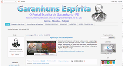 Desktop Screenshot of garanhunsespirita.com.br